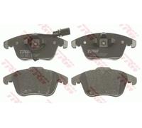 TRW GDB1814 Brake Pad Set of 4 Compatible for Audi A4 Saloon (8K2, B8) 2007-2015 Front Axle and Other Vehicles