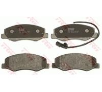Brake Pads Set fits RENAULT MASTER Mk3 2.3D Rear 2010 on TRW 440608697R Quality