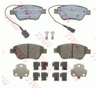 Brake pads GDB1891 TRW for CITROËN FIAT PEUGEOT