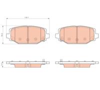 TRW GDB1936 Brake pad set