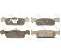 Brake Pads Set fits DACIA LOGAN Mk2 9 Front 2013 on TRW 410602396R 410609646R