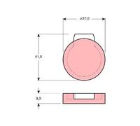 TRW GDB272 Brake Pad Set, disc parking brake
