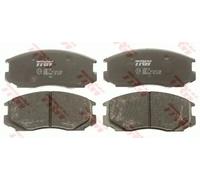 DISC BRAKE PADS SET FOR MITSUBISHI PROTON HINDUSTAN COLT III C5 A 4D65 TRW