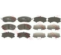 TRW COTEC Brake pad set GDB3328 with acoustic wear warning SUBARU: Outback IV, Legacy 4, Impreza III Hatchback