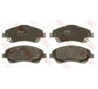 TRW GDB3336 Brake Pad Set of 4 for Toyota Avensis (_T25_) 2003-2008 Front Axle and Other Vehicles