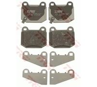 TRW Brake Pad Set GDB3350 – fits Subaru BRZ 2.0 Rear (2012) FA20D