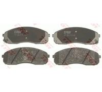 TRW Brake Pad Set GDB3433 - Front - Fits KIA Sedona/Carnival II (GQ) 2001-2006