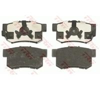 TRW Brake Pad Set GDB3438 – Acoustic Wear Warning – Honda CR‑V II/III/IV