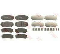 Brake pads GDB3471 TRW for MAZDA MITSUBISHI