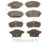 TRW GDB3598 Brake pad set