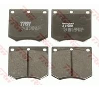 TRW Brake Pad Set GDB660, disc brake, fits Ford, Hyundai, Morgan, TVR, AC