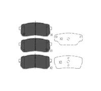 Brake pads KBP-3026 KAVO PARTS for KIA HYUNDAI