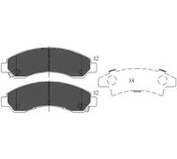 BRAKE PAD SET DISC BRAKE KBP-3514 FORBRAKE PAD SET DISC BRAKE KBP-3514 FOR GMC