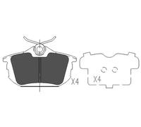 BRAKE PAD SET DISC BRAKE KBP-5513 FOR VOLVO B4204T2/4204T3 1.9L 4cyl S40 I