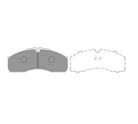 Brake pads KBP-6598 KAVO PARTS for NISSAN CABSTAR E