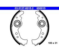Brake Pads Kit 650015 03.0137-0015