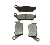Brake Pads Kit Front Rear For Thunderbird 350 2019 To 2023 Compatible With Himalayan 411CC 2019 To 2023 And Bullet 500 2020 Motorcycle Models(Front and Rear)