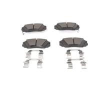 Brake pads Low-Metallic 0 986 494 632 BOSCH for SAAB OPEL CHEVROLET