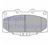 DELPHI LP1020 Brake pad set