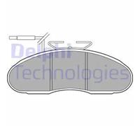 BRAKE PAD SET DISC BRAKE LP1096 FOR RENAULT MASTER/Bus/Platform/Chassis/Van/II