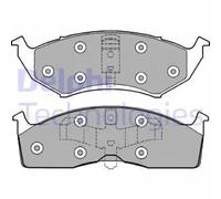 DELPHI LP1166 Brake pad set