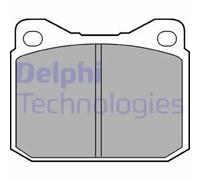 Brake pads Low-Metallic LP117 DELPHI for VW LT28-50 Bus LT28-50 Van