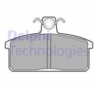 Disc Brake Brake Pad Set Delphi LP1201 Fits Suzuki Grand Vitara Samurai Vitara