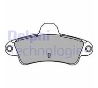 Rear Disc Brake Brake Pad Set Delphi LP1242 Fits Ford Cougar Mondeo