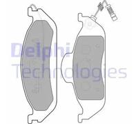 Brake pads Low-Metallic LP1299 DELPHI for MERCEDES-BENZ M-CLASS
