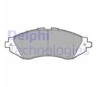 Brake pads Low-Metallic LP1304 DELPHI for DAEWOO CHEVROLET