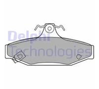 Brake Pad Set, disc brake DELPHI LP1420 for CHEVROLET CAMARO 3.4 1992-1998