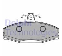 BRAKE PAD SET DISC BRAKE LP1429 FOR SKODA FORMAN/Forman FAVORIT/Pickup VW