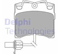 Disc Brake Brake Pad Set Delphi LP1535 Fits VW Transporter/Caravelle Transporter