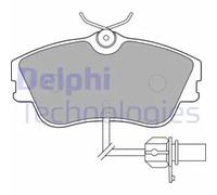 Delphi LP1542 Brake Pads Set Front With Anti-Squeak Plate Fits VW Transporter