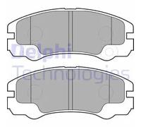 Brake pads Low-Metallic LP1552 DELPHI for OPEL FRONTERA A FRONTERA B
