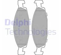 Disc Brake Brake Pad Set Delphi LP1557 Fits Jeep Cherokee Grand Cherokee
