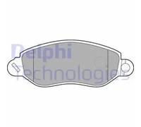 Disc Brake Brake Pad Set Delphi LP1583 Fits Ford Transit Transit Tourneo