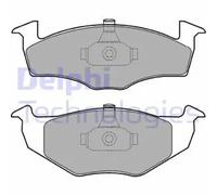 Brake pads Low-Metallic LP1601 DELPHI for VW SEAT SKODA BUICK