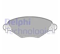 Brake pads Low-Metallic LP1654 DELPHI for CITROËN C5 I C5 I Estate C5 II