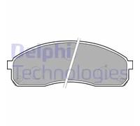 Delphi LP1671 Brake Pads Set Front With Anti-Squeak Plate Fits Kia Pregio Sedona