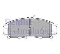 Disc Brake Brake Pad Set Delphi LP1704 Fits Honda Accord Capa Civic FR-V Jazz