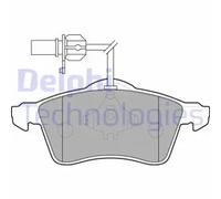 Brake pads Low-Metallic LP1707 DELPHI for VW TRANSPORTER / CARAVELLE Mk IV Bus