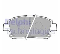 Genuine OEM Delphi Front Brake Pad Set for Toyota Yaris Corolla Celica LP1742