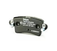 Brake pads Low-Metallic LP1747 DELPHI for RENAULT OPEL NISSAN