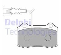 DELPHI LP1753 Brake pad set