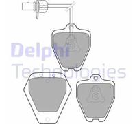 Brake pads Low-Metallic LP1760 DELPHI for AUDI A6 C5 A6 C5 Avant