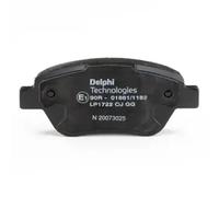 Brake pads Low-Metallic LP1772 DELPHI for NISSAN NP300 PICKUP NAVARA NP300