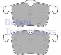 Brake pads Low-Metallic LP1783 DELPHI for SAAB OPEL