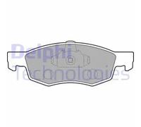 Front Disc Brake Brake Pad Set Delphi LP1796 Fits Fiat Doblo Braking System