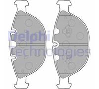 Delphi Brake Pads Front W/ Anti-Squeak Plate Fits BMW 5 Series 6 Series 7 Series